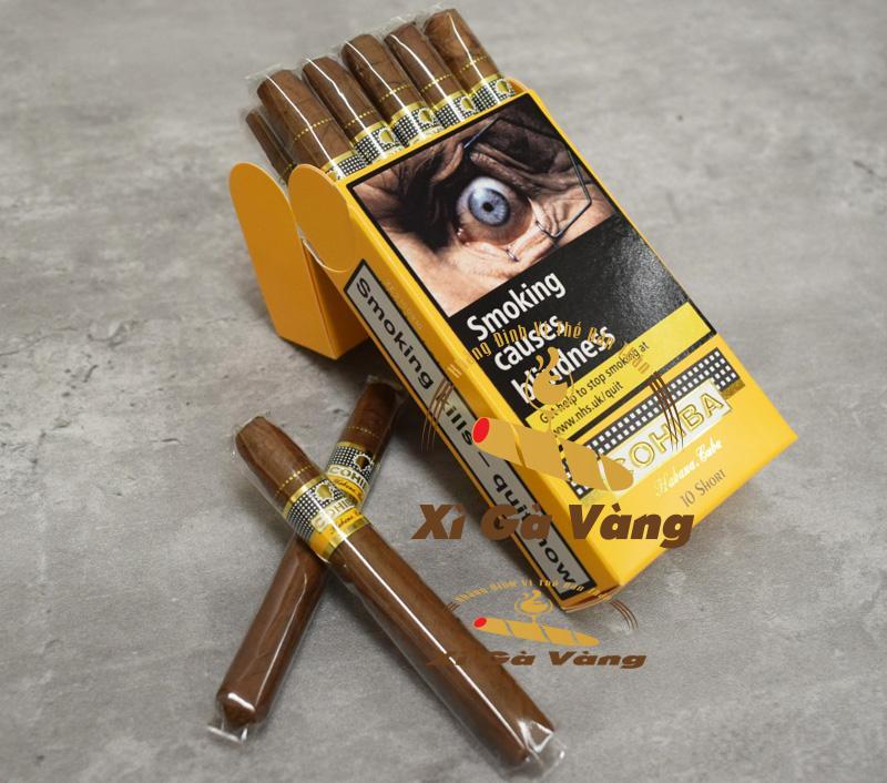 Thiết kế ngoại hình của xì gà dòng Short